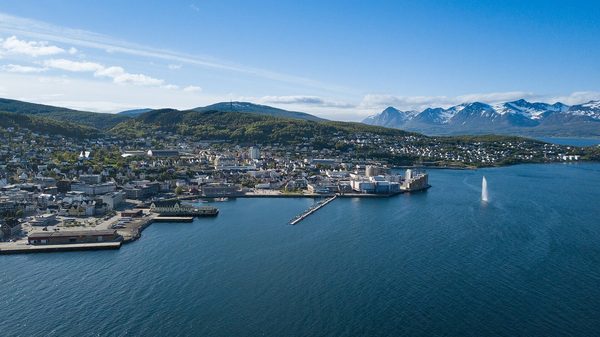 Singles in Harstad: view of the city