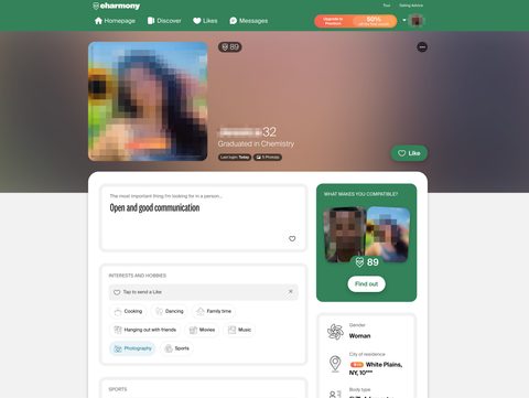 eharmony profil