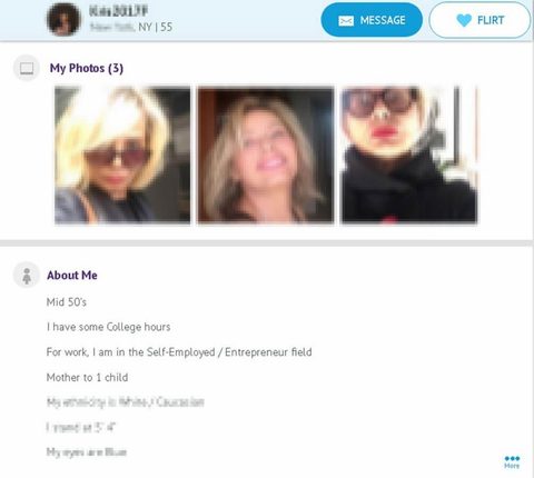 OurTime profil