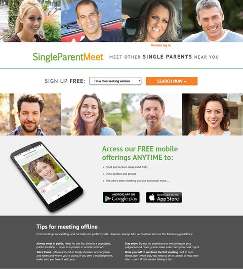 Single Parent Meet Registrering
